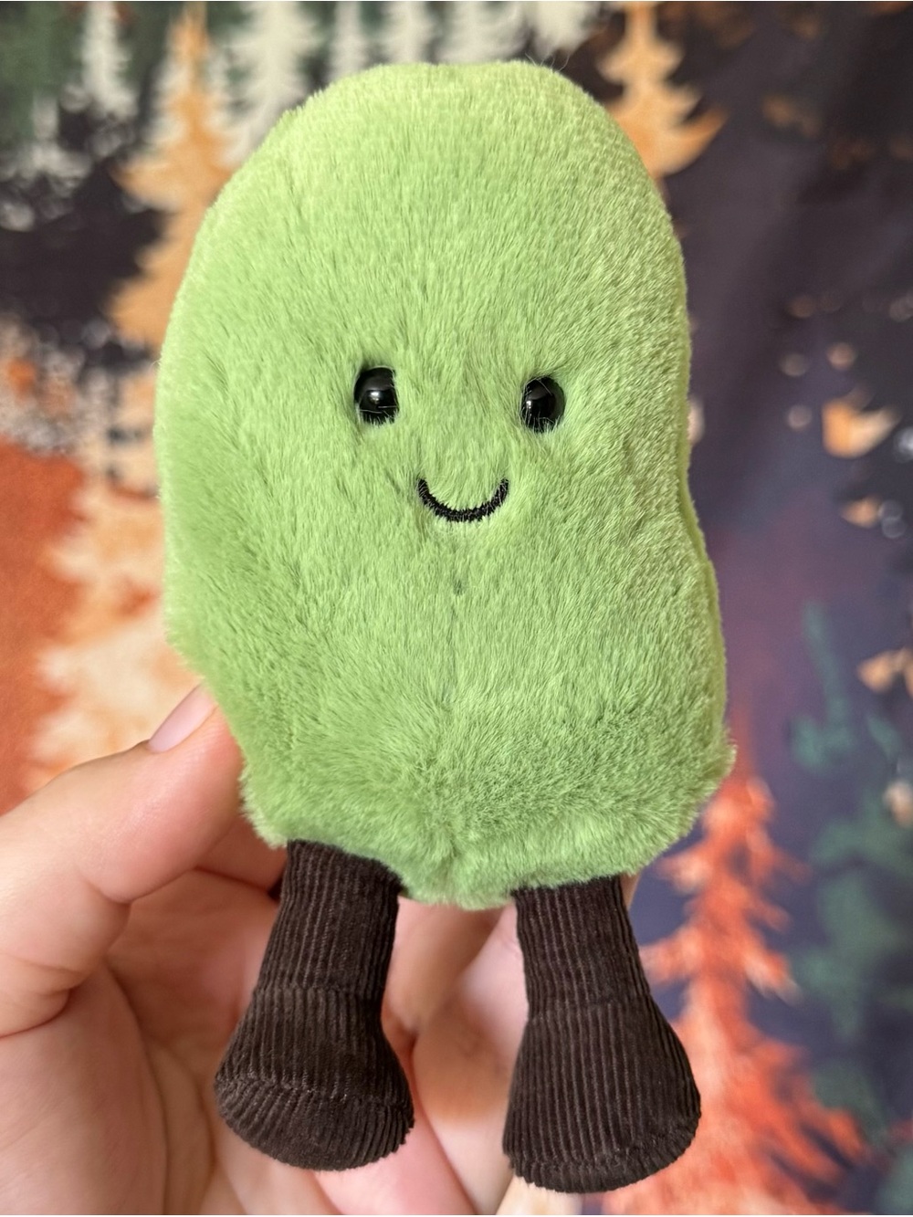 Jellycat Amuseables Soyella Edamame Bean BNWT